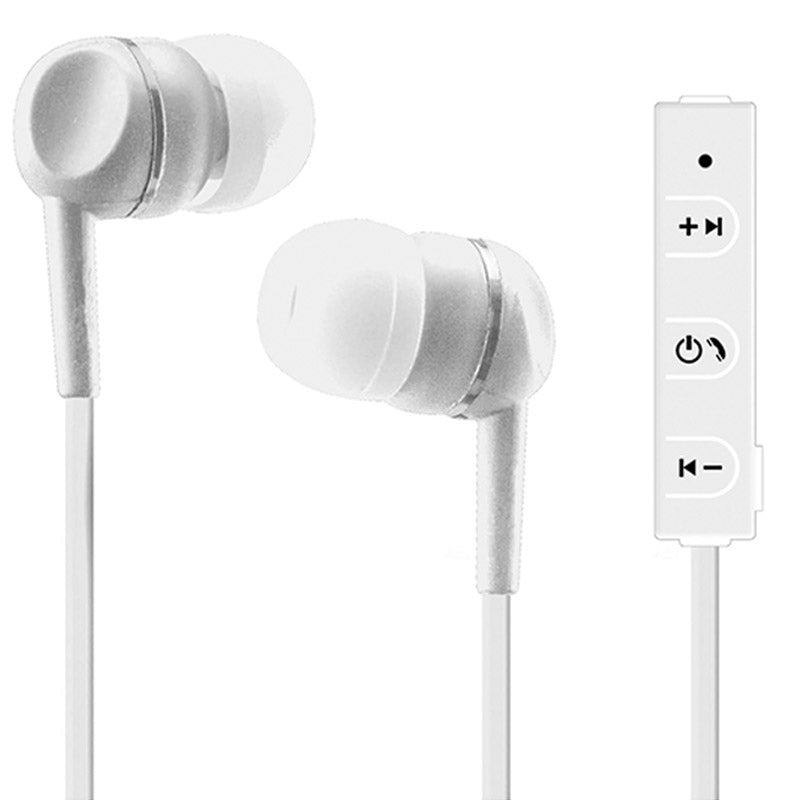 Bluetooth Stereo Earbuds In Gray