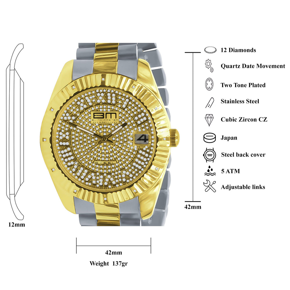 DMIRALTY DIAMOND WATCH