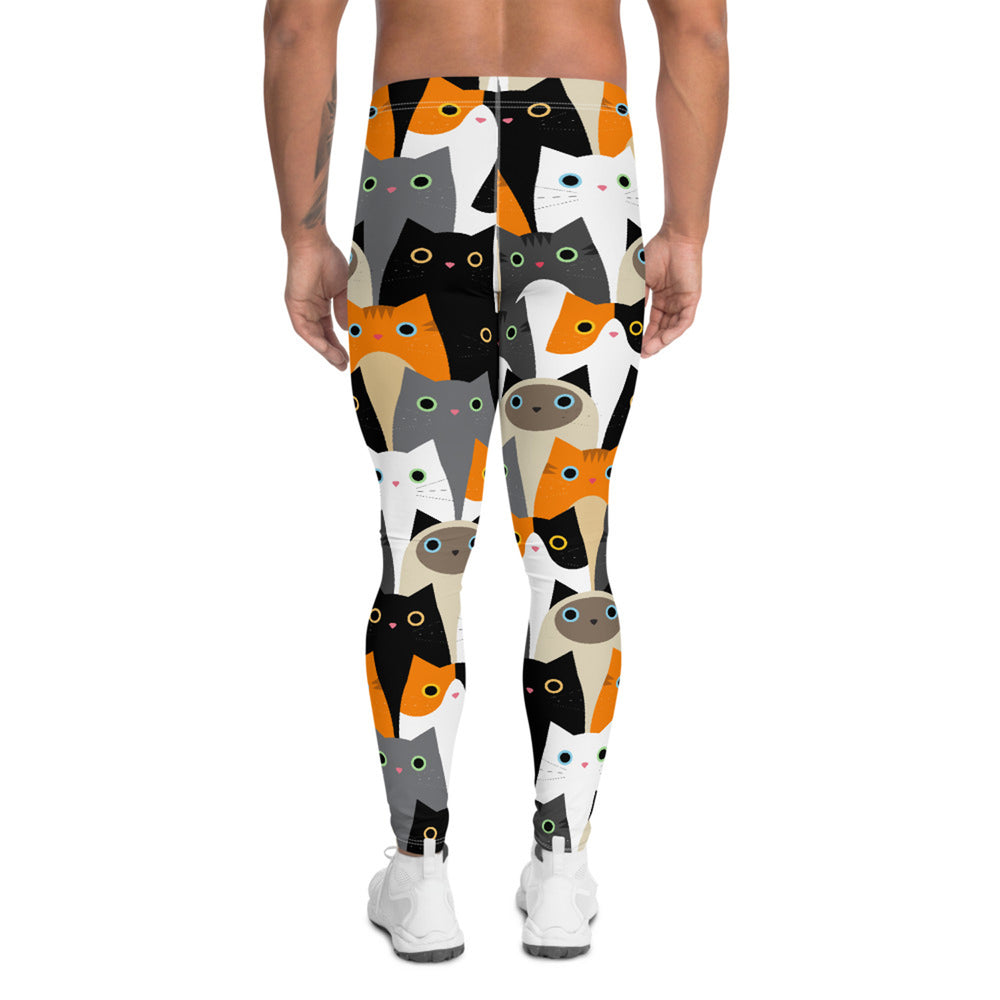 Cat Leggings for Men